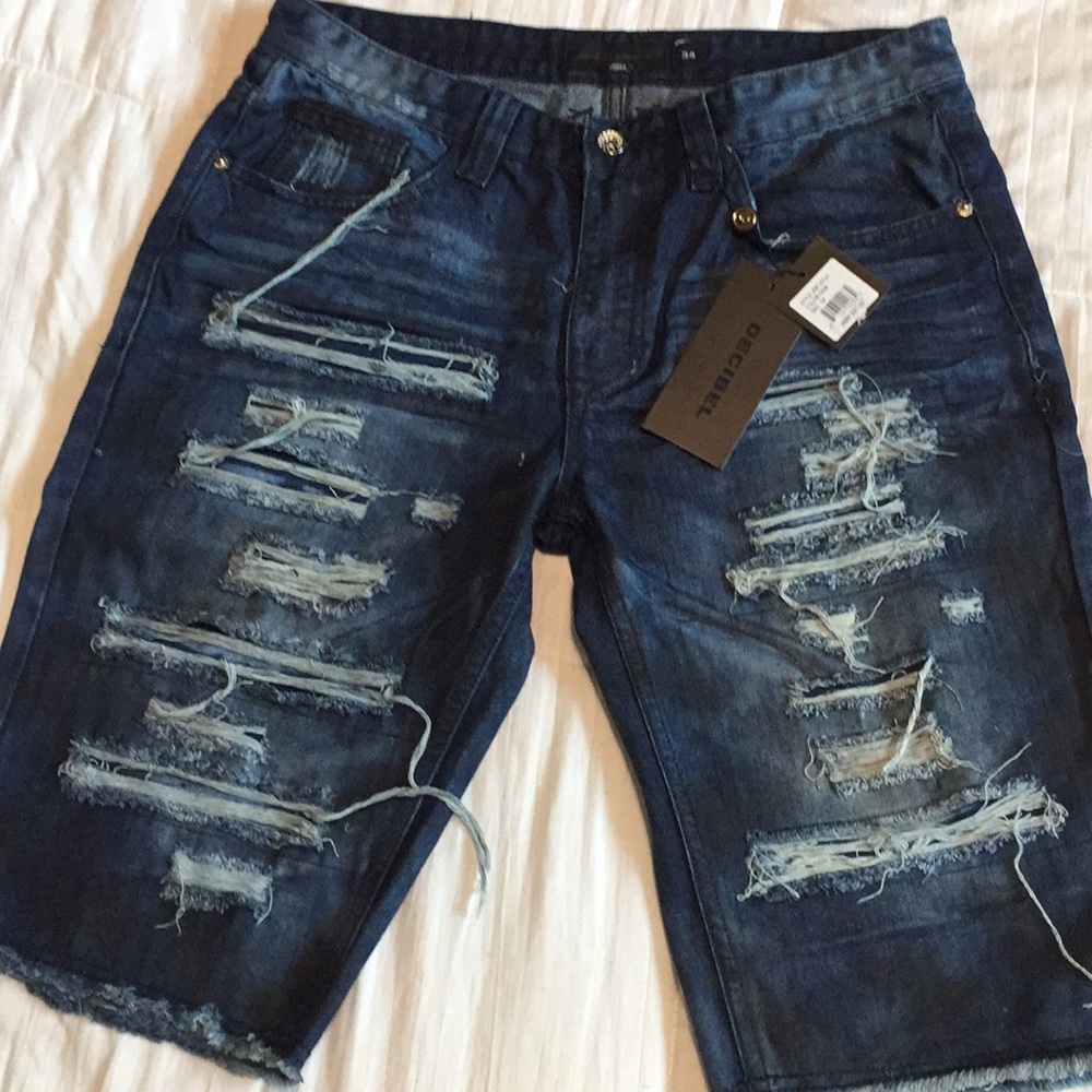 Decibel men’s denim shorts